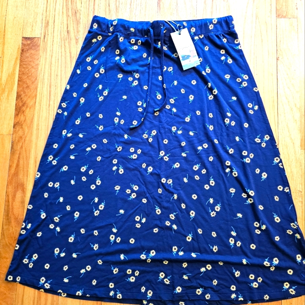 NWT Joules Sunflower Skirt